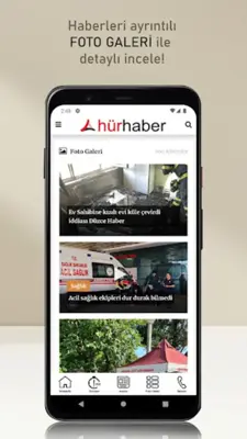 Hür Haber android App screenshot 1