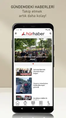 Hür Haber android App screenshot 2